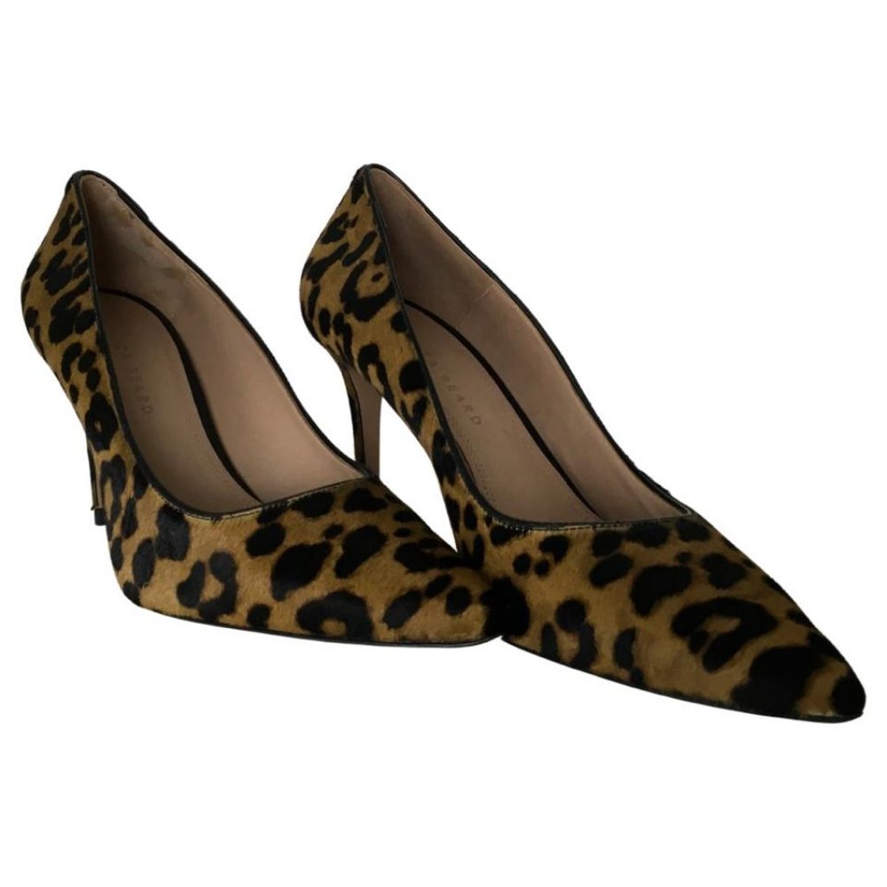 Veronica Beard Leopard Print Heels - Picture 3 of 10